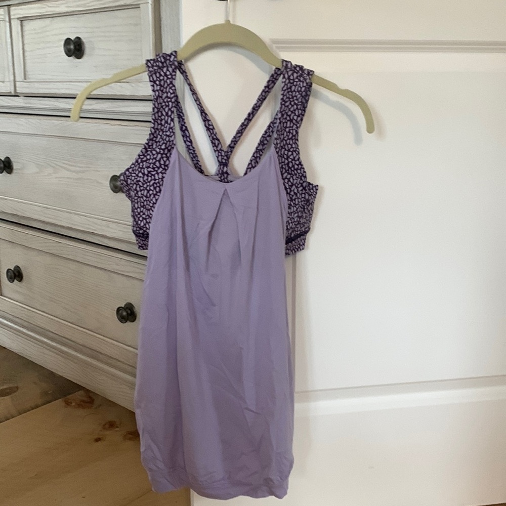 Lulu Lemon Purple Workout Top